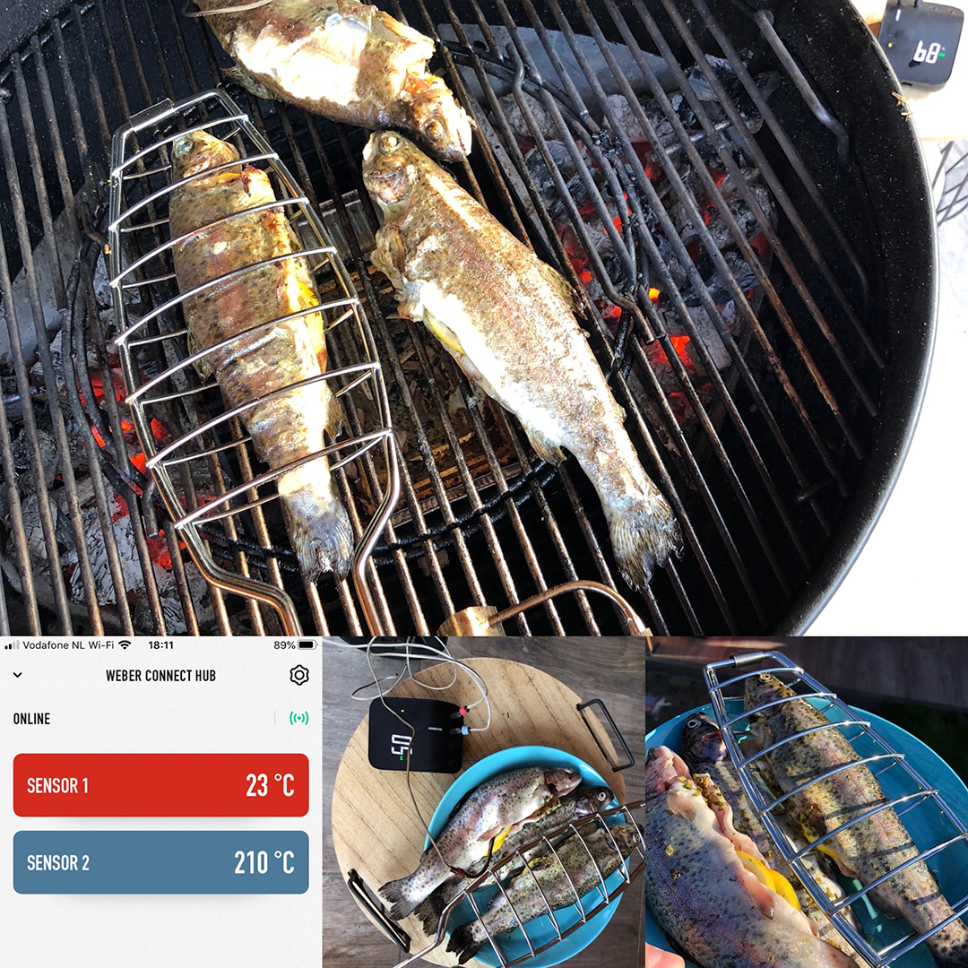 Forel van de BBQ